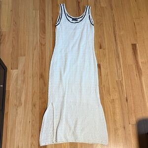 Vineyard Vines White Crochet Maxi Dress